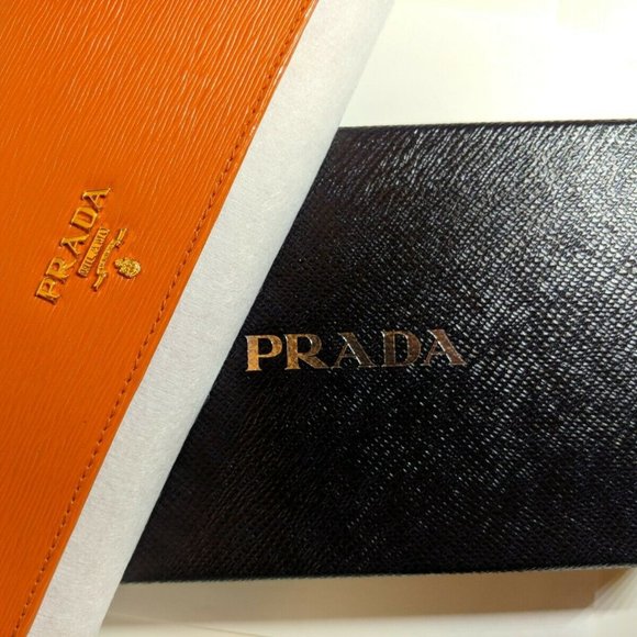 Authentic Brand New Prada Vitello Move Saffiano Leather Flap Wallet - Picture 10 of 10